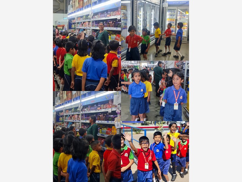 Shelves of goods, shining bright,Items we need, all in sight. A visit to Metro!!!